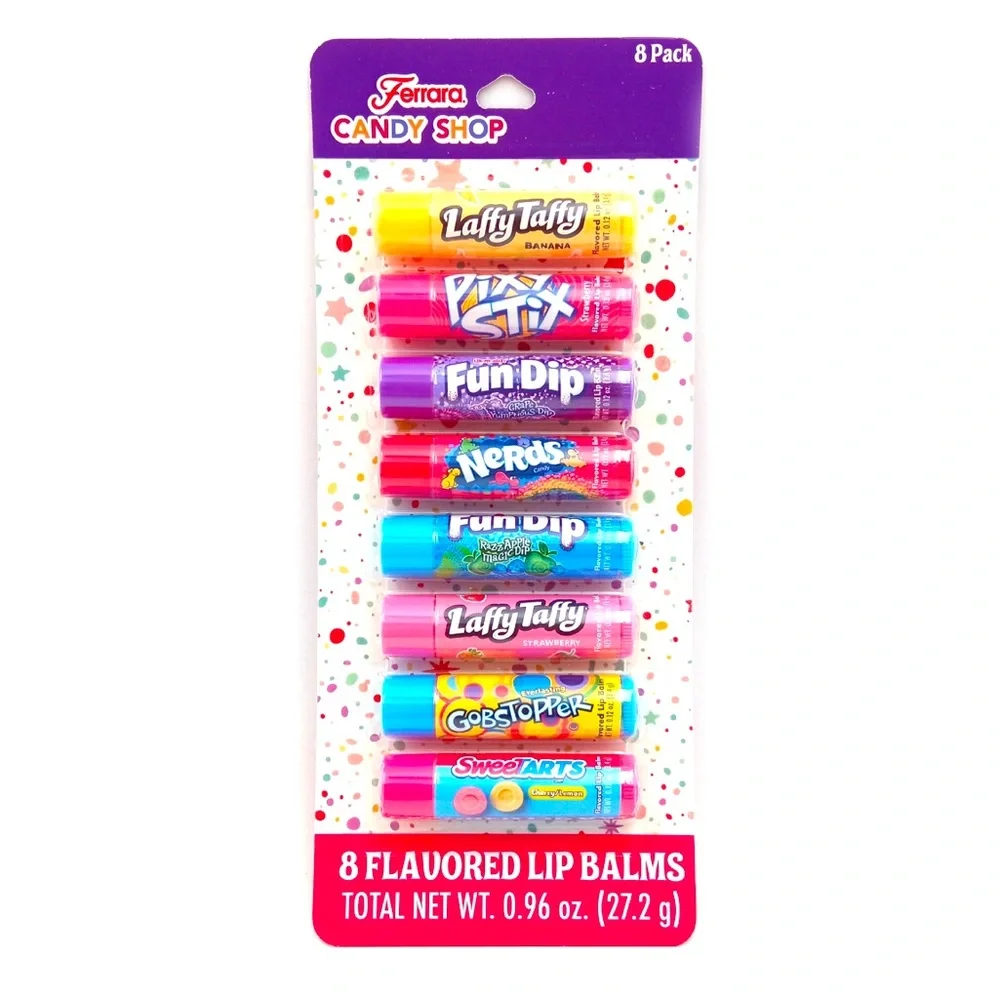 Candy Themed Lip Balm Set